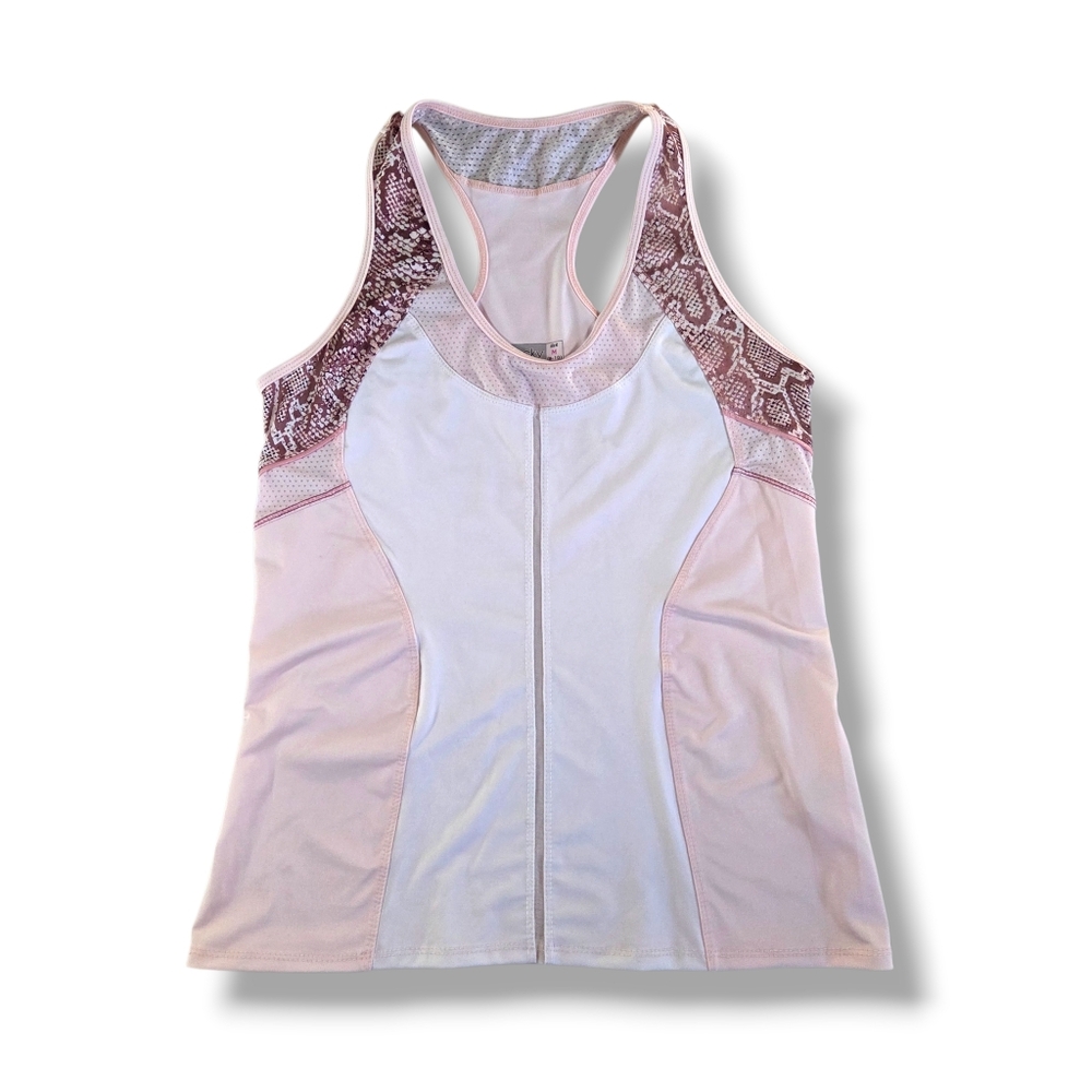 LUCKY IN LOVE Racerback Tennis Tank Top Pro Club Performance Golf Pickleball